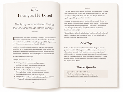 The Love Affair daily devotion sneak peak.