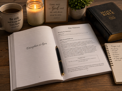 A Temple Made Holy prayer and bible study time in the Word. 