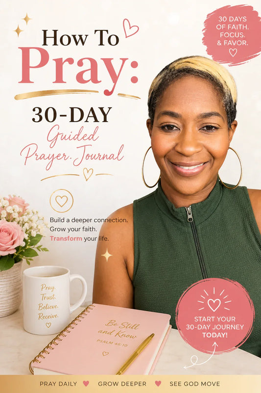 🕊️ How to Pray: A 30-Day Guided Prayer Journal (Digital)
