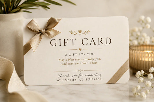 The Gift of Faith - Gift Card